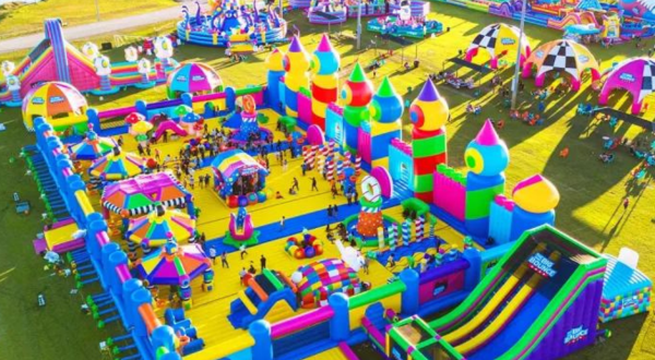 The World’s Largest Bounce House Is Heading To Virginia This Summer