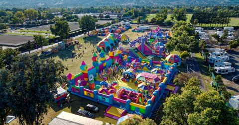The World’s Largest Bounce House Is Heading To Kentucky This Spring