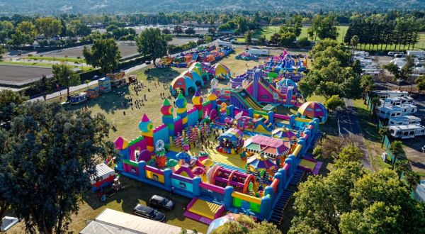 The World’s Largest Bounce House Is Heading To Kentucky This Spring