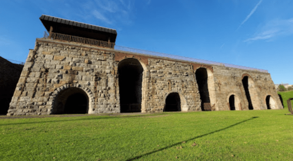 The Incredible Iron Furnaces In Pennsylvania That Have Been Left In Ruins