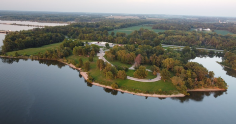 The Country's Most Impressive Rest Stop Is Hiding Right Here In Illinois