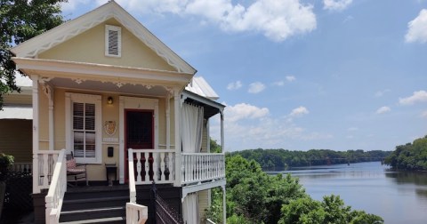 Relax At A Historic Bridge Tender's Cottage Overlooking An Iconic Bridge On The Alabama River