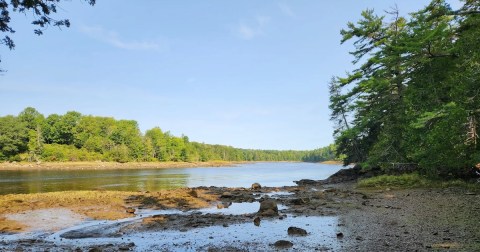 Enjoy A Secluded Stroll On A Little-Known Path Along This Iconic Maine River