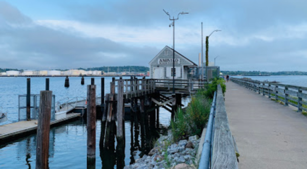 You’ll Love A Trip To This Pier In Connecticut That Stretches Into The Water