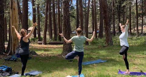 Soak Up Nature With A Forest Bath Or A Yoga Hike In Oregon