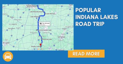 The Incredible Road Trip Through Indiana That Leads You To 7 Stunning Lakes