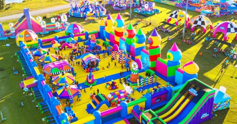 The World’s Largest Bounce House Is Heading To Massachusetts This Summer