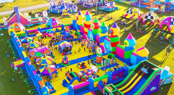 The World’s Largest Bounce House Is Heading To Massachusetts This Summer