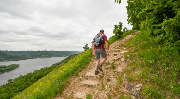 I Trekked Up Wildflower-Lined Switchbacks In Perrot State Park For The Best River Views In Wisconsin