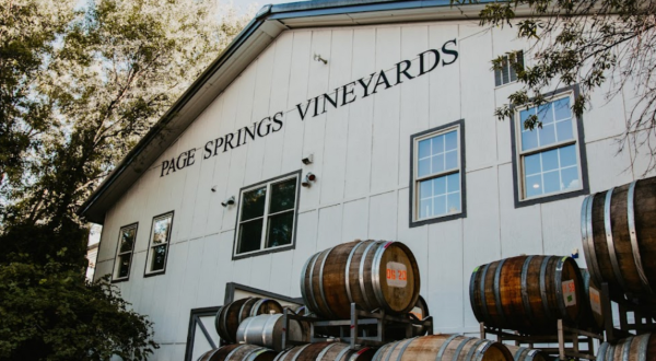 There’s Nothing Better Than The Waterfront Page Springs Cellars On A Warm Arizona Day