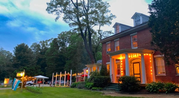 Eat At A Historic Tavern and Hike To A Gorgeous Waterfall When You Stay At This Massachusetts Inn