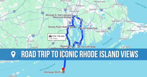 Discover 6 Of Rhode Island's Most Iconic Views On This Epic 4-Hour Road Trip
