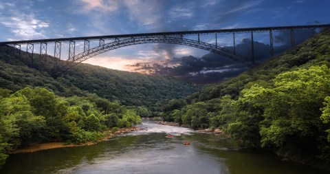 This Sunset River Float And Riverside Dinner Belongs On Your West Virginia Bucket List