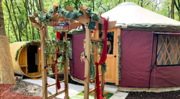 Go Glamping In Illinois In Your Own Yurt For An Unforgettable Adventure