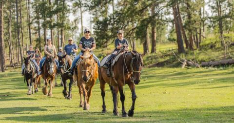 It's An Epic Western Adventure Riding Horseback To A Steak Dinner In South Dakota