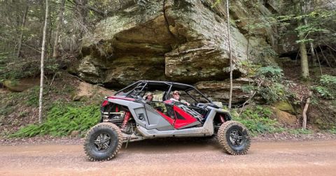 It's An Epic Off-Road Adventure Riding UTVs In Red River Gorge In Kentucky