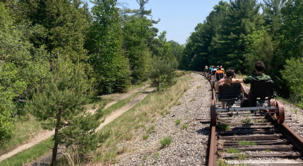 This Unique Rail Biking Experience In Michigan Belongs On Your Bucket List
