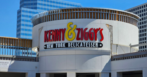 The Largest Deli Sandwiches In Texas Require Two Hands At Kenny & Ziggy's