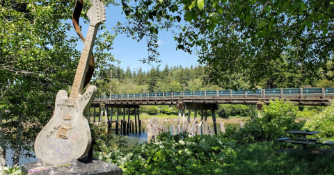 Visit The Heart of Grunge In Washington At The Kurt Cobain Memorial Park
