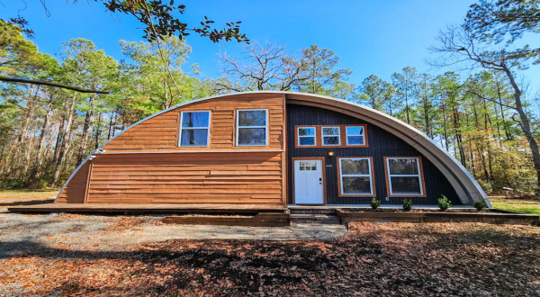 The Secluded Cabin In Louisiana Is Just Minutes From South Toledo Bend State Park