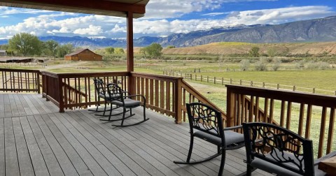 Escape To The Countryside When You Stay At This Rural Airbnb In Wyoming