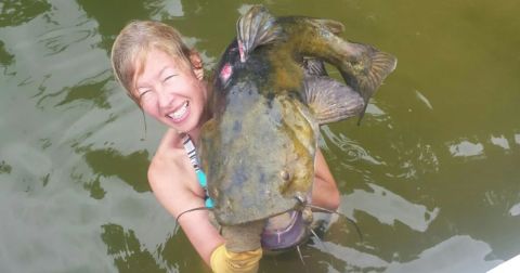 It's An Epic Outdoor Adventure Noodling For Catfish In North Carolina