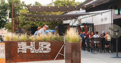 The Whole Family Could Spend An Entire Day Having A Blast At The HUB Bike Lounge In Arkansas