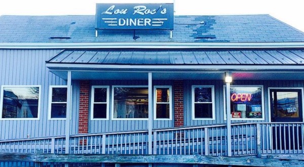 The Large Portions At Lou Roc’s Diner In Massachusetts Require A Doggy Bag