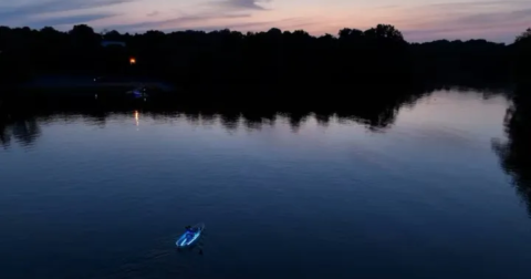 This Nighttime River Float In A Glow Kayak Belongs On Your Tennessee Bucket List