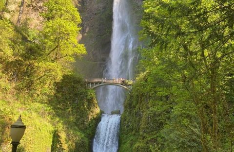 We Could Spend Hours Marveling At The Incredible Multnomah Falls In Oregon