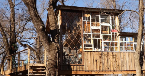 These Treehouses And Yurts In Kansas Will Give You An Unforgettable Experience