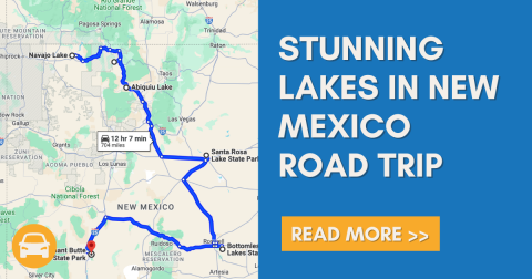 The Incredible Road Trip Through New Mexico That Leads You To 6 Stunning Lakes