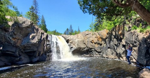 You’ll Fall In Love With The Breathtaking Waterfall Hiding Along This Short Minnesota Trail